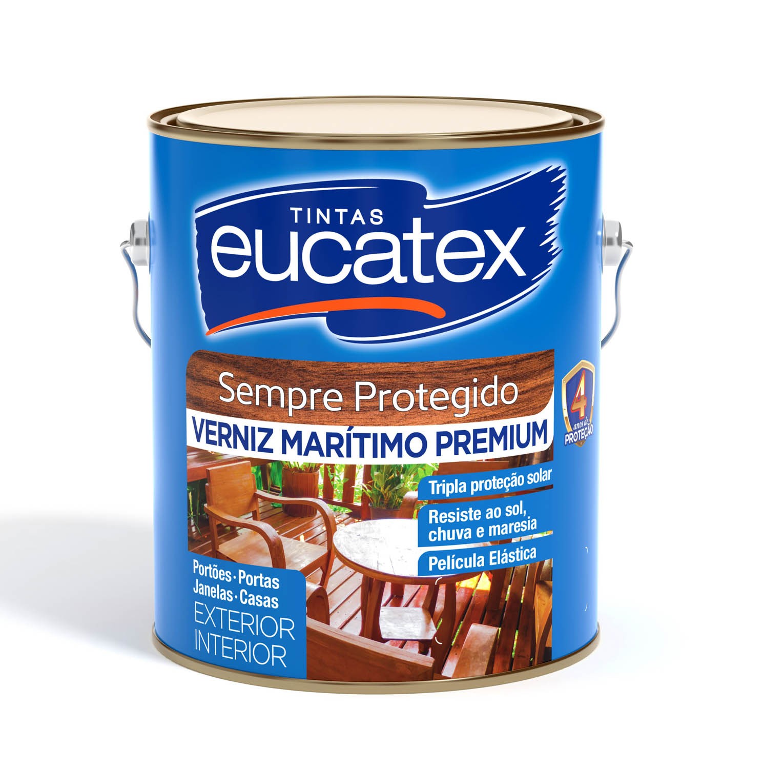 VERNIZ MARÍTMO BRILHANTE PREMIUM - 3.6L - EUCATEX