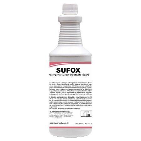 SUFOX REMOVEDOR DE FERRUGEM E FOSFATIZANTE - 1L - SPARTAN