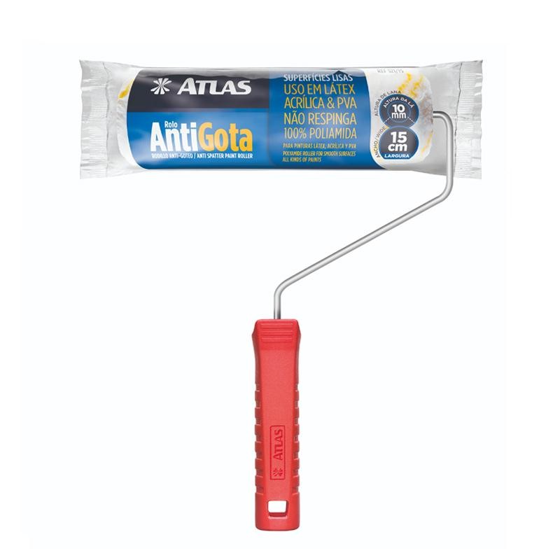 ROLO DE LÃ ANTI GOTA 15 CM 10 MM - 321/15 - ATLAS