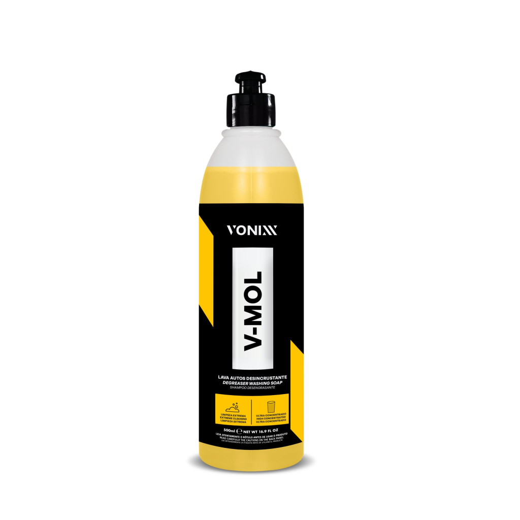 SHAMPOO LAVA AUTO V-MOL DESENGRAXANTE DESINCRUSTANTE - 500ML - VONIXX