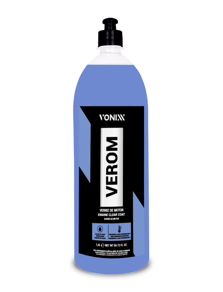 VEROM VERNIZ DE MOTOR, CHASSIS E CAIXA DE RODAS BASE ÁGUA - 1.5L - VONIXX