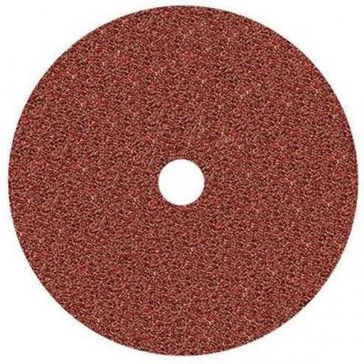 DISCO DE LIXA COSTADO EM FIBRA 7" GRÃO 36 - METALFLEX - DISFLEX