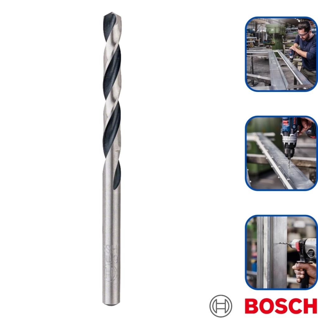 BROCA PARA METAL 4 MM AÇO RÁPIDO HSS POINTTEQ - BOSCH