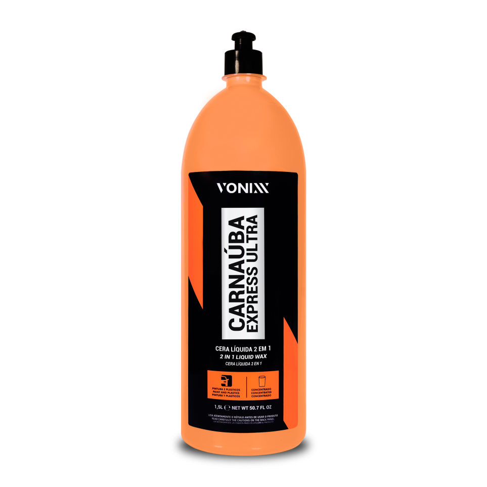 CARNAÚBA EXPRESS ULTRA CERA 2 EM 1 - 1.5L - VONIXX