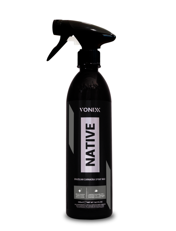 CERA NATIVE BRAZILIAN CARNAÚBA SPRAY WAX - 500ML - VONIXX
