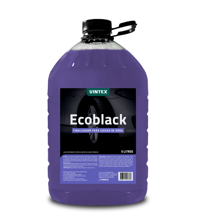 ECOBLACK FINALIZADOR (ACABAMENTO) PARA CAIXA DE RODAS - 5L - VINTEX