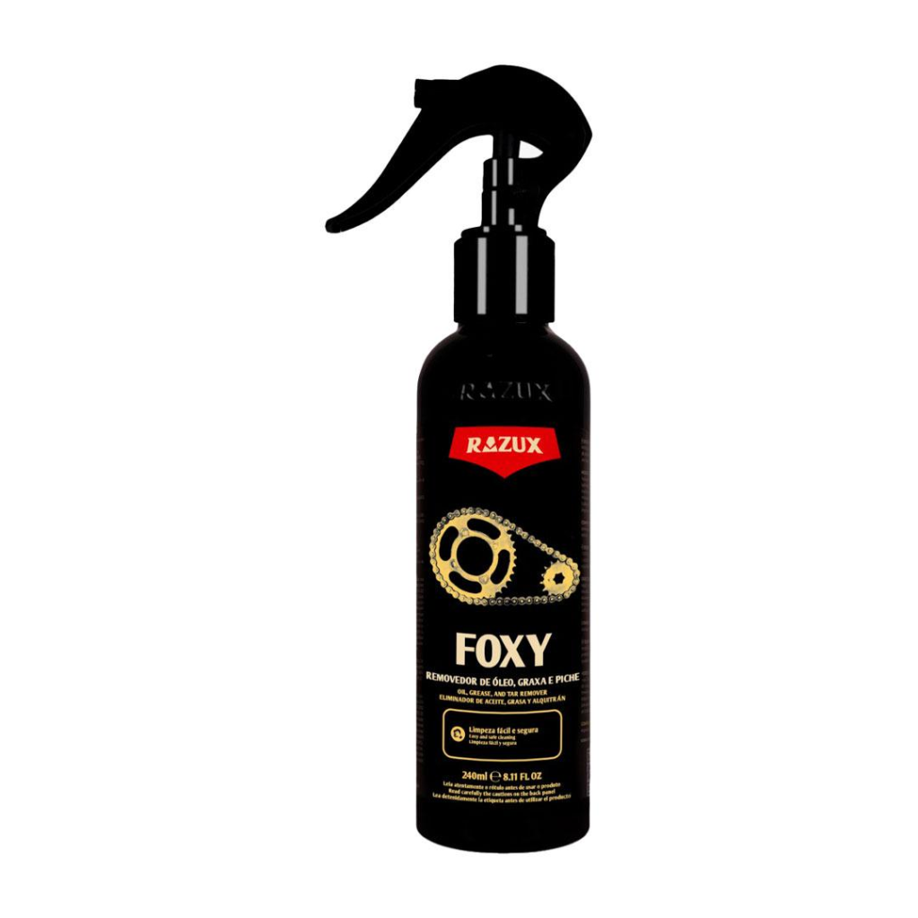 FOXY REMOVEDOR (DESENGRAXANTE) DE OLEO, GRAXA E PICHE - 240ML - RAZUX