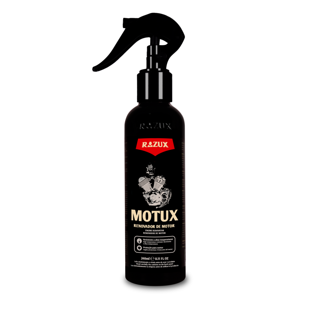 MOTUX RENOVADOR (VERNIZ) DE MOTOR - 240ML - RAZUX