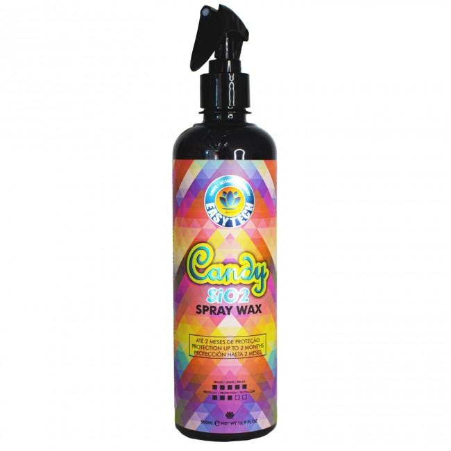 CANDY SIO2 SPRAY WAX CORES ESCURAS - 500ML - EASYTECH