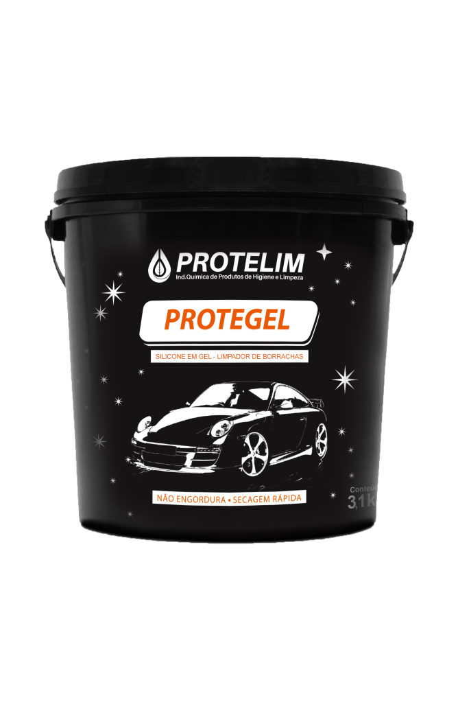 PROTEGEL SILICONE RENOVADOR (REVITALIZADOR) DE PLÁSTICOS USO INTERNO - 3.1KG - PROTELIM