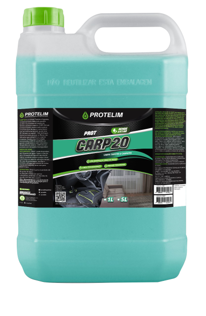PROT CARP 20 LIMPA ESTOFADOS E CARPETES - 5L - PROTELIM