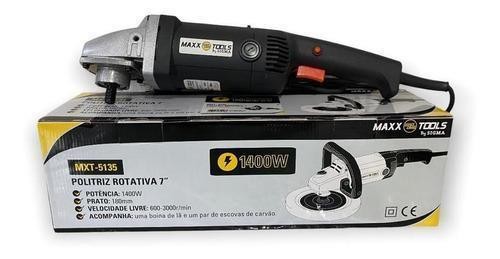 POLITRIZ ROTATIVA 110V 7" MAXX TOOLS 1400W - MXT-5135 - SIGMA TOOLS