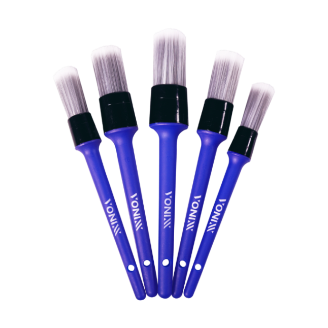 KIT DE PINCÉIS INTERNO PARA DETALHAMENTO - 5 PEÇAS - VONIXX