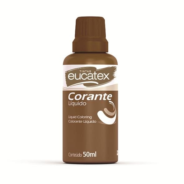 CORANTE (BISNAGA) MARROM PARA TINTA BASE DE ÁGUA - 50ML - EUCATEX