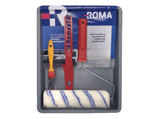 KIT DE PINTURA 5 PEÇAS - 685-09 - ROMA