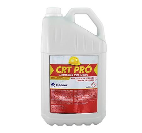 LIMPADOR PÓS OBRA CONCENTRADO CRT PRO 1:10 - 5 LITROS - CLEANER