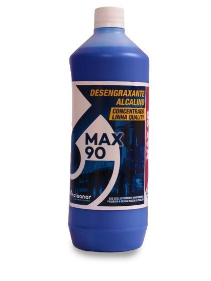 DESINCRUSTANTE ALCALINO SUPER CONCENTRADO MAX 90 QUALITY 1:100 - 1 LITRO - CLEANER