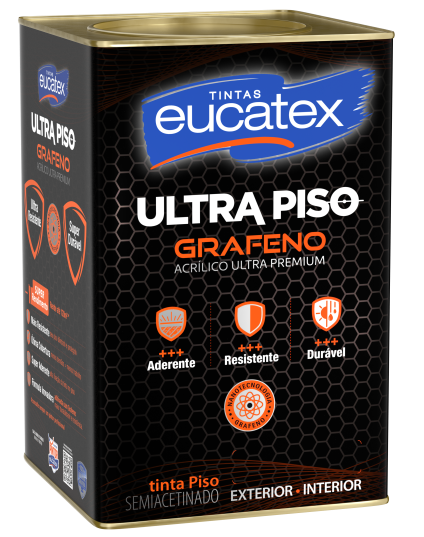TINTA ULTRA PISO GRAFENO PREMIUM BRANCO - 18L - EUCATEX