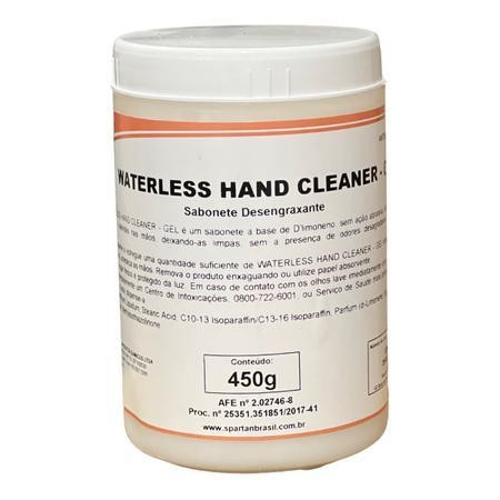 SABONETE PASTA GEL WATERLESS HAND CLEANER (LIMPA MÃOS) - 450G - SPARTAN