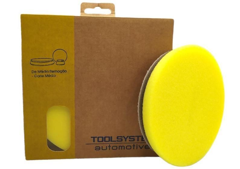 BOINA ESPUMA AMARELA 3" REFINO - TOOLSYSTEM