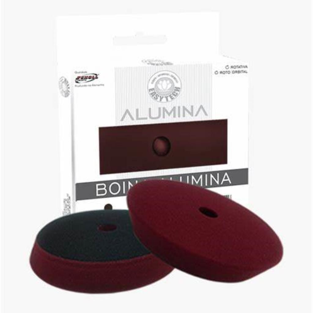 BOINA ESPUMA ROXA 5" REFINO ALUMINA - EASYTECH