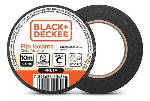 FITA ISOLANTE 18MM X 10M - BLACK+ DECKER