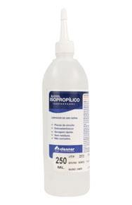ÁLCOOL ISOPROPILICO (ISOPROPANOL) - 250ML - CLEANER