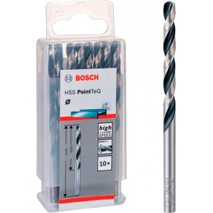 BROCA PARA METAL 2 MM AÇO RÁPIDO HSS POINTTEQ - BOSCH