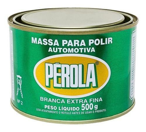 MASSA DE POLIR Nº 2 BASE SOLVENTE - 500G - PÉROLA