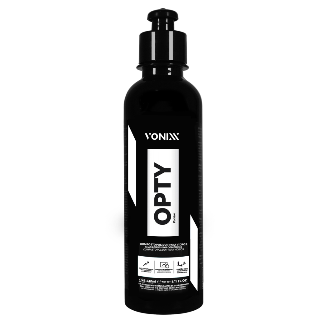 OPTY COMPOSTO POLIDOR PARA VIDROS - 240ML - VONIXX