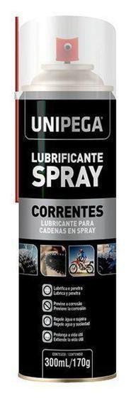 SPRAY LUBRIFICANTE PARA CORRENTE - 300ML - UNIPEGA