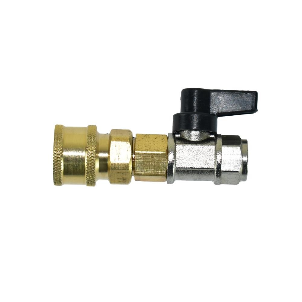 KIT DE ENGATE RÁPIDO COM REGISTRO PARA MANGUEIRA DE LAVADORA DE ALTA PESSÃO - SIGMA TOOLS