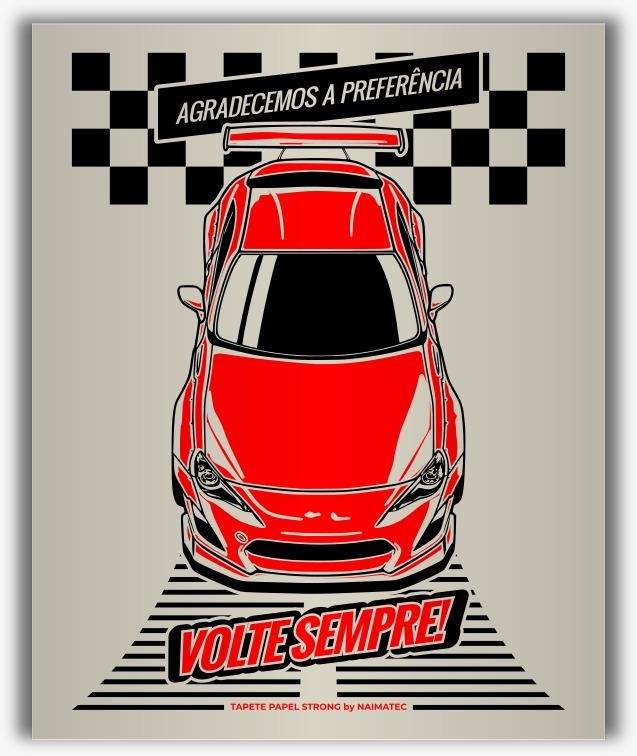 TAPETE DE PAPEL PARA CARRO VOLTE SEMPRE - 4KG - NAIMATEC