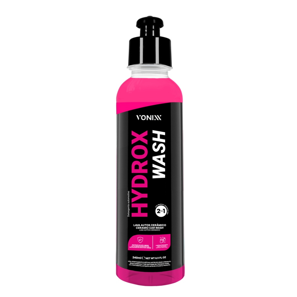 HYDROX WASH LAVA AUTO CERÂMICO 2X1 - 240ML - VONIXX