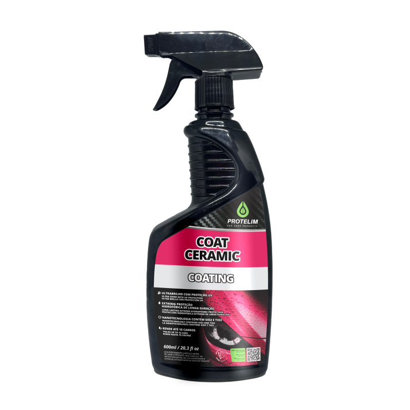 COAT CERAMIC PROTETOR DE PINTURA - 600ML - PROTELIM