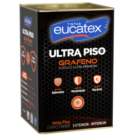 TINTA ULTRA PISO GRAFENO PREMIUM CINZA ESCURO - 18L - EUCATEX