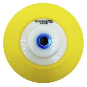 SUPORTE DE POLITRIZ ROTATIVA PARA BOINA DE VELCRO ROSCA 5/8 - 6" - AUTOAMERICA