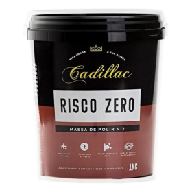 MASSA DE POLIR Nº 2 RISCO ZERO - 1KG - CADILLAC
