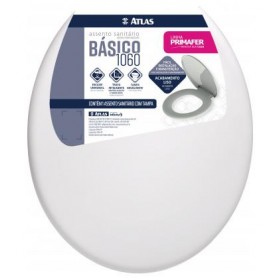 ASSENTO SANITÁRIO BÁSICO PLÁSTICO BRANCO PR1060-2 - PRIMAFER - ATLAS
