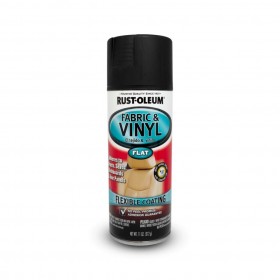 SPRAY PRETO FOSCO PARA TECIDO E VINIL AUTOMOTIVO - 312G - RUST-OLEUM