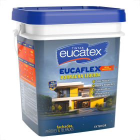 EUCAFLEX BORRACHA LÍQUIDA ELEPHANT PAREDES E TELHADOS - 20KG - EUCATEX