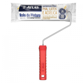 ROLO DE LÃ ANTIRRESPINGO ECONÔMICO 15 CM 10 MM - 773/15 - ATLAS