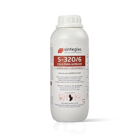 POLÍMERO COLA PARA ACRÍLICO, POLIESTILENO E POLICARBONATO S-320 - SINTEGLAS