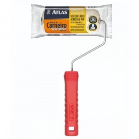 ROLO DE LÃ MISTA (CARNEIRO + POLIÉSTER) 9 CM 12 MM - 228/9 - ATLAS