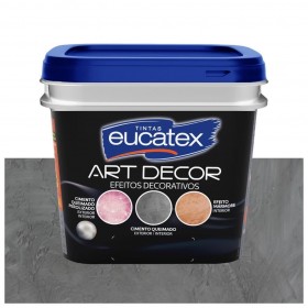 CIMENTO QUEIMADO CINZA PROFUNDO - 5KG - EUCATEX