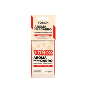 AROMATIZANTE APPLE AND CINNAMON PAPEL PERFUMADO - UNIDADE - VONIXX