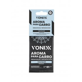 AROMATIZANTE COLD BLACK PAPEL PERFUMADO - UNIDADE - VONIXX