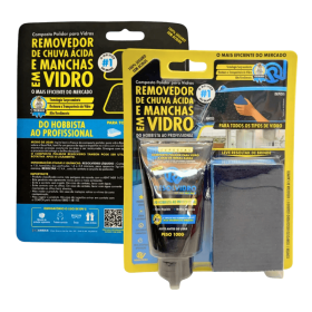 KIT DESCONTAMINAÇÃO CHUVA ÁCIDA E MANCHAS DE VIDROS RESOLVIDRO - KIT - ARBAX