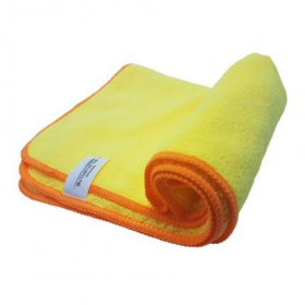 TOALHA DE MICROFIBRA 350GSM LARANJA - 40CM X 60CM - AUTOAMERICA