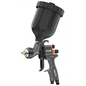 PISTOLA DE PINTURA HVMP 1.2 600ML CANECA PRETA - PRO531P - PDR